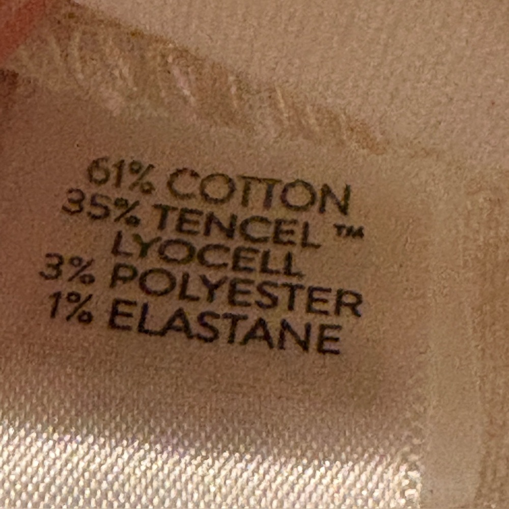 J. Jill Denim Natural Cotton Blend Modern Slim Bootcut Raw Hem Jeans WOMENS 14 - Picture 5 of 6